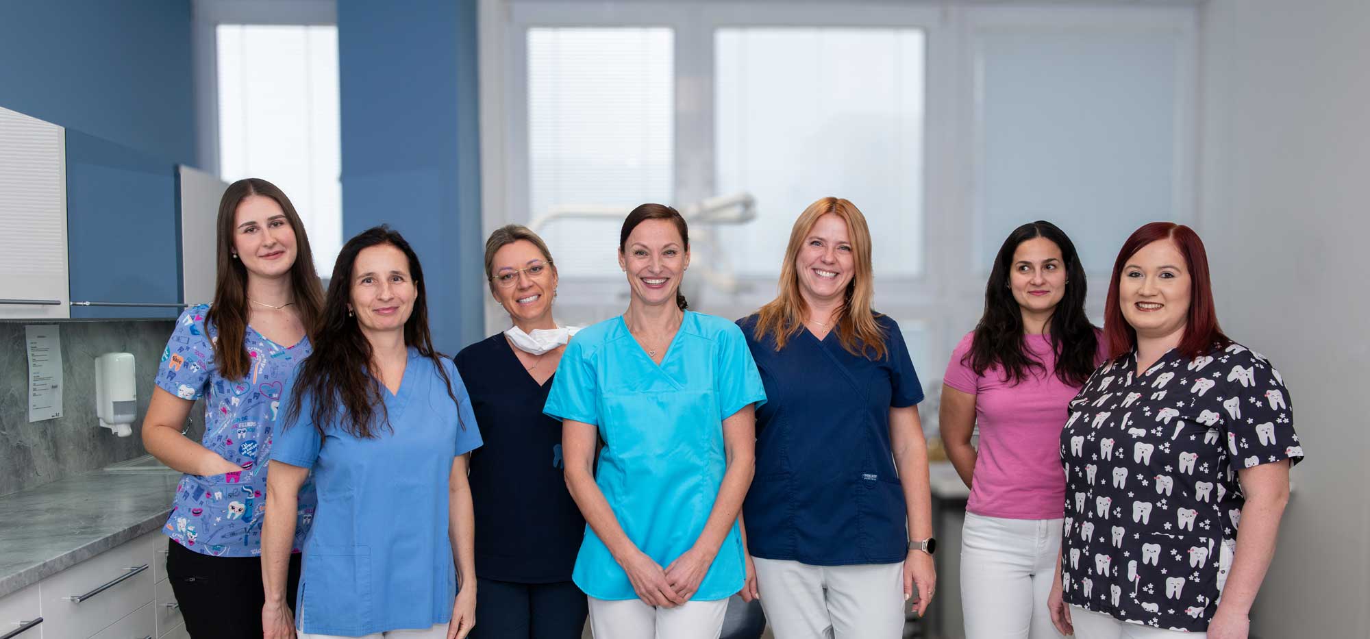 Členové týmu zubní ordinace Šikovní Zubáři
