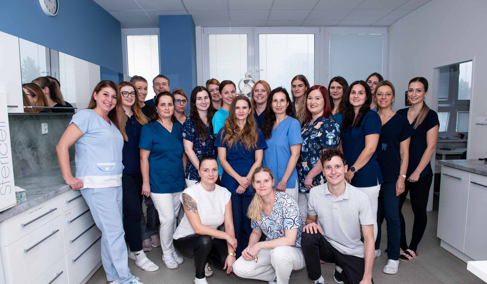 Členové týmu zubní ordinace Šikovní Zubáři